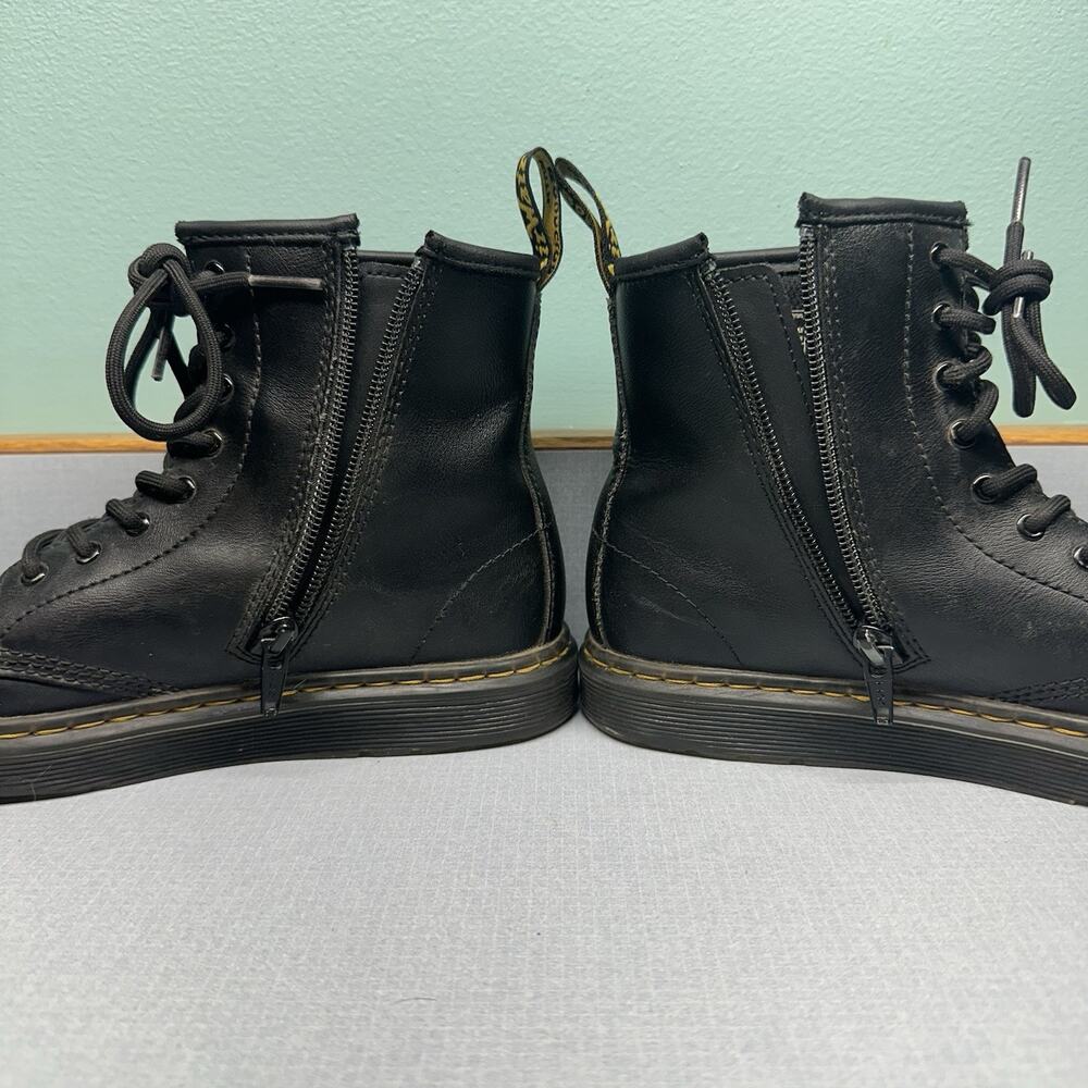 Doc Martens Boots Size 4 US M -Lace Up Side Zip Air Wair - Picture 4 of 12